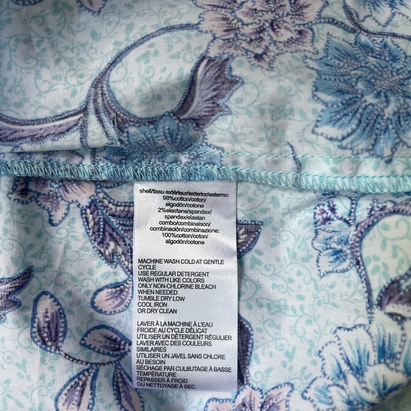 Halston Printed Ruffle Tie Back Dress - Picture 7 of 7